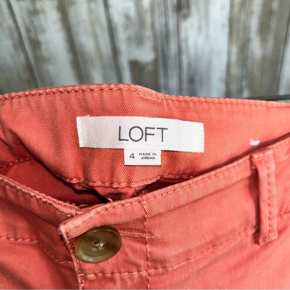 Loft The Washed Twill Shorts - Picture 7 of 7